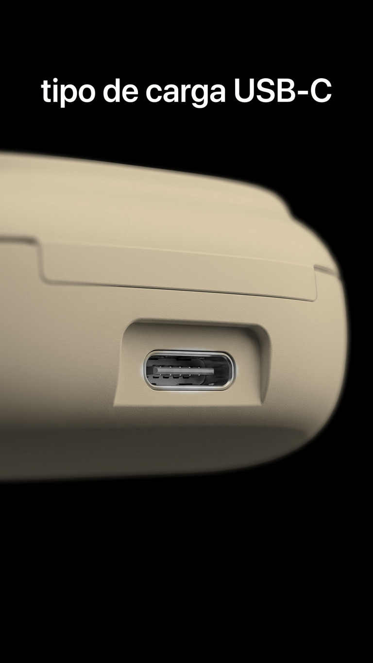 Carga por USB-C